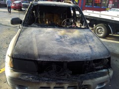 What's left of my SUV